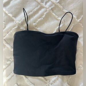 ALO yoga goddess ribbed bandeau tank. New condition